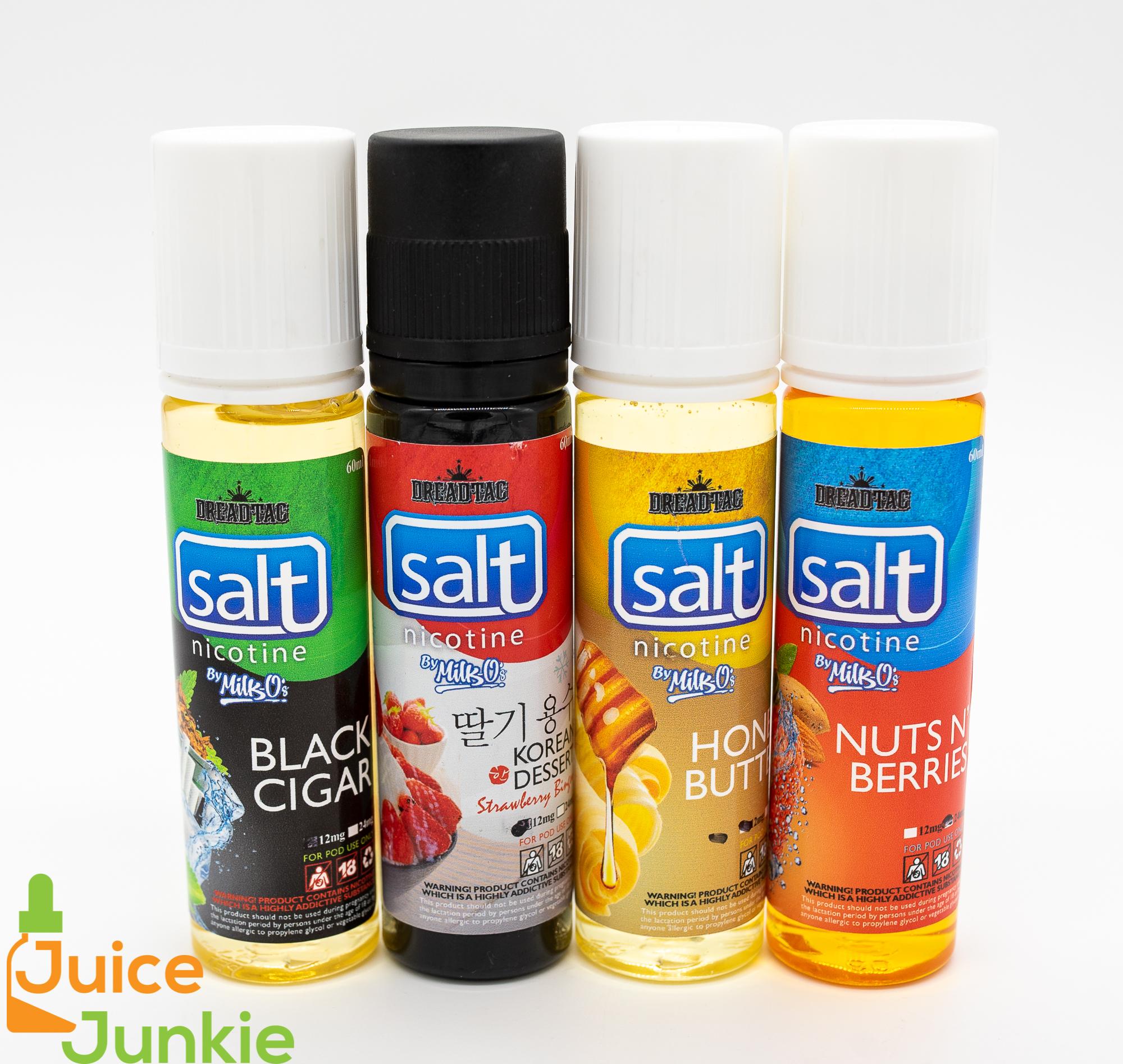 Dreadtac Milkos Salt Nic 60ml JunkieJuice Dreadtac Milkos Salt Nic 60ml JunkieJuice