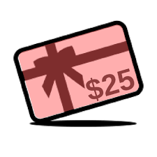 $ 25.00 Gift Card